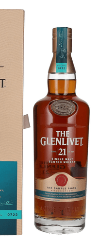 The Glenlivet 21 Years Old THE SAMPLE ROOM COLLECTION Single Malt Scotch Whisky 43% Vol. 0,7l in Giftbox