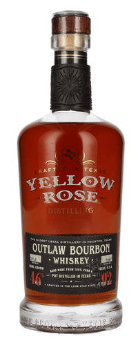 Yellow Rose OUTLAW BOURBON Whiskey 46% Vol. 0,7l