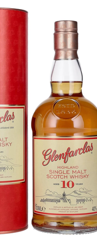 Glenfarclas 10 Years Old Highland Single Malt Scotch Whisky 40% Vol. 0,7l in Giftbox