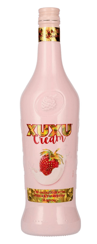 XUXU Cream Liqueur with Vodka & Strawberry 15% Vol. 0,7l