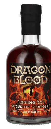 Dragon Blood Flaming Hot Superior Strength Liqueur 50% Vol. 0,5l