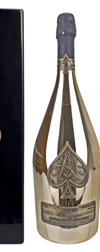 Armand de Brignac Champagne Brut Gold 12,5% Vol. 1,5l in wooden box