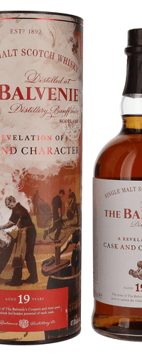 The Balvenie STORIES 19 Years Old A Revelation of Cask and Character 47,5% Vol. 0,7l in Giftbox