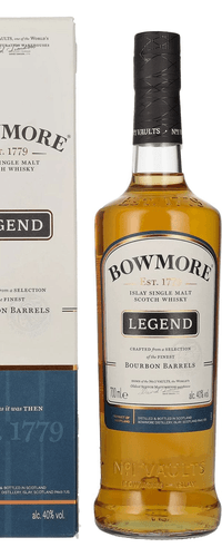 Bowmore LEGEND Islay Single Malt 40% Vol. 0,7l in Giftbox