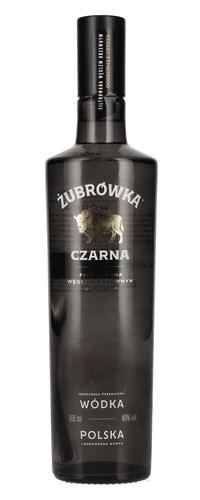 Zubrowka CZARNA Wodka Polska 40% Vol. 0,5l