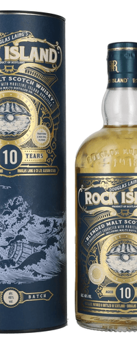 Douglas Laing ROCK ISLAND 10 Years Old Blended Malt 46% Vol. 0,7l in Giftbox