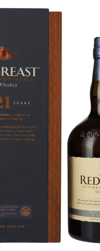 Redbreast 21 Years Old Single Pot Still Irish Whiskey 46% Vol. 0,7l in Holzkiste