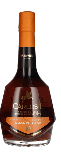 Carlos I Solera Gran Reserva AMONTILLADO Brandy de Jerez 40,3% Vol. 0,7l in Giftbox