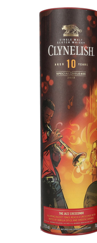 Clynelish 10 Years Old THE JAZZ CRESCENDO Special Release 2023 57,5% Vol. 0,7l in Giftbox