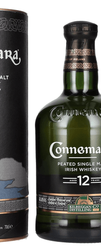 Connemara 12 Years Old Peated Single Malt Irish Whiskey 40% Vol. 0,7l in Giftbox