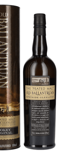 Old Ballantruan the PEATED MALT Unchillfiltered 50% Vol. 0,7l in Giftbox