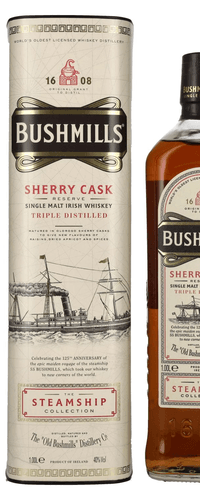 Bushmills SHERRY CASK Reserve The Steamship Collection 40% Vol. 1l in Giftbox