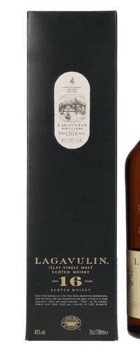 Lagavulin 16 Years Old Single Malt Whisky 43% Vol. 0,7l in Giftbox