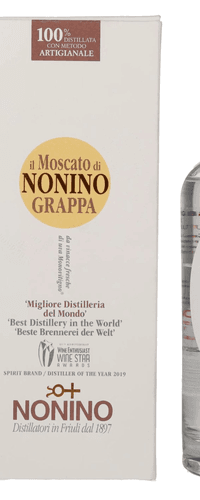 Nonino Grappa Monovitigno il Moscato 41% Vol. 0,7l in Giftbox