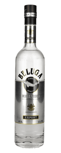 Beluga Noble Vodka EXPORT Montenegro 40% Vol. 0,5l