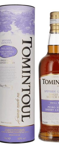 Tomintoul Small Batch Pedro Ximenez Sherry Cask Finish 40% Vol. 0,7l in Giftbox