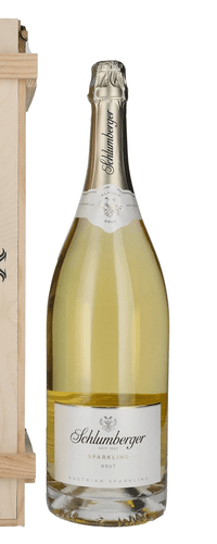 Schlumberger Sparkling Jahrgangssekt Brut 12% Vol. 3l in wooden box