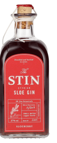 The STIN Styrian Sloe Gin 27% Vol. 0,5l