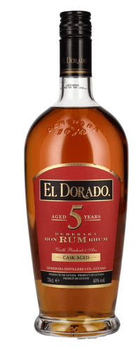 El Dorado 5 Years Old Cask Aged Demerara Rum 40% Vol. 0,7l