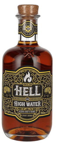 Hell or High Water RESERVA Honey & Orange Spirit Drink 40% Vol. 0,7l