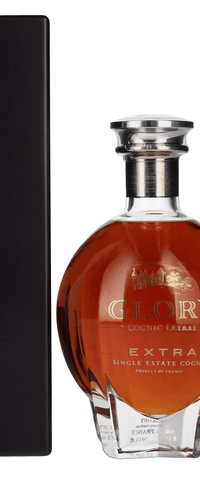 Cognac Leyrat EXTRA Glory Single Estate Cognac 45% Vol. 0,7l in wooden box