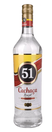 Cachaca 51 Brazil Sugar Cane Spirit 40% Vol. 1l