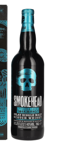 Smokehead TEQUILA CASK TERMINADO Islay Single Malt Whisky Limited Edition 43% Vol. 0,7l in Giftbox