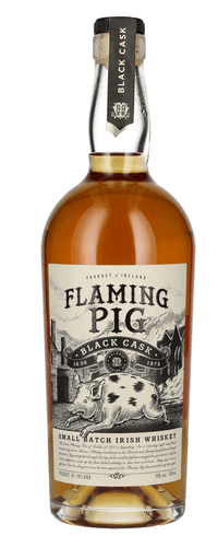Flaming Pig BLACK CASK Small Batch Irish Whiskey 40% Vol. 0,7l