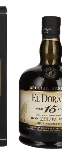 El Dorado 15 Years Old Finest Demerara Rum SPECIAL RESERVE 43% Vol. 0,7l in Giftbox