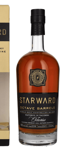 Starward OCTAVE BARRELS Single Malt Australian Whisky 2018 48% Vol. 0,7l in Giftbox