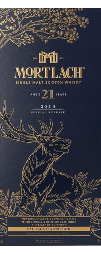 Mortlach 21 Years Old Single Malt Special Release 2020 56,9% Vol. 0,7l in Giftbox