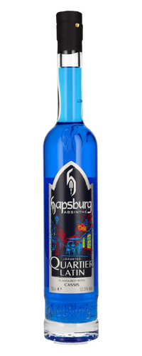 Hapsburg Absinthe QUARTIER LATIN Flavoured with CASSIS 53,5% Vol. 0,5l