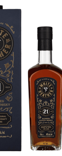 White Heather 21 Years Old Blended Scotch Whisky 48% Vol. 0,7l in Giftbox