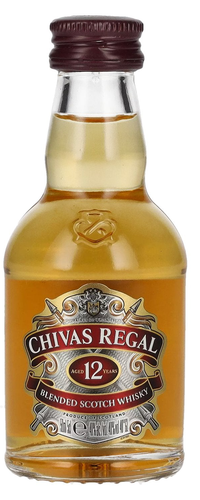 Chivas Regal 12 Years Old Blended Scotch Whisky 40% Vol. 0,05l