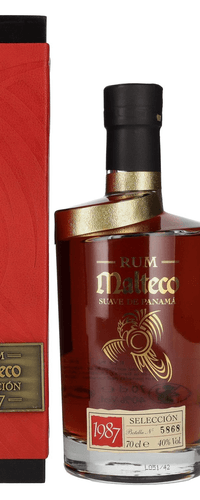 Ron Malteco SELECCION 1987 40% Vol. 0,7l in wooden box