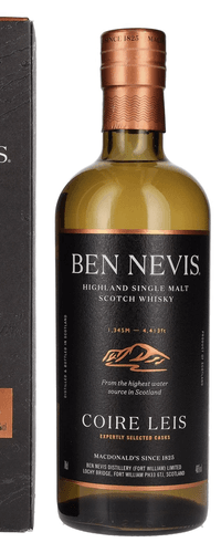 MacDonald's Ben Nevis COIRE LEIS Highland Single Malt 46% Vol. 0,7l in Giftbox