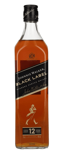 Johnnie Walker BLACK LABEL 12 Years Old Blended Scotch Whisky 40% Vol. 0,7l