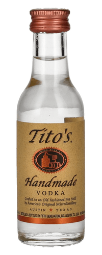 Tito's Handmade Vodka 40% Vol. 0,05l