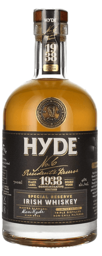 Hyde No.6 PRESIDENT'S RESERVE 1938 Commemorative Edition Special Reserve 46% Vol. 0,7l