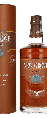 New Grove OLD TRADITION 5 Years Old Mauritius Island Rum 40% Vol. 0,7l in Giftbox
