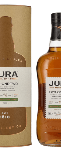 Jura 13 Years Old TWO ONE TWO Single Malt Scotch Whisky 47,5% Vol. 0,7l in Giftbox