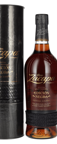 Ron Zacapa Centenario EDICION NEGRA Sistema Solera Gran Reserva 43% Vol. 0,7l in Giftbox