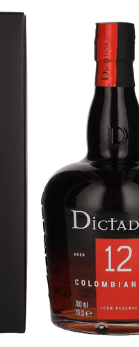 Dictador 12 Years Old ICON RESERVE Colombian Rum 40% Vol. 0,7l in Giftbox