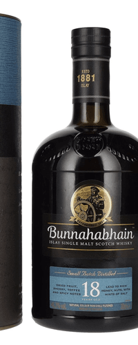 Bunnahabhain 18 Years Old Islay Single Malt Scotch Whisky 46,3% Vol. 0,7l in Giftbox