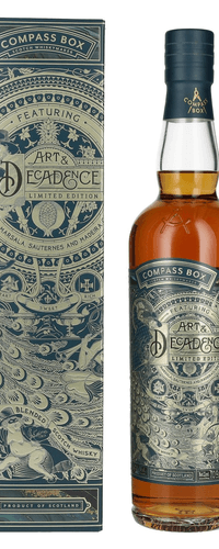 Compass Box ART & DECADENCE Blended Scotch Whisky 49% Vol. 0,7l in Giftbox