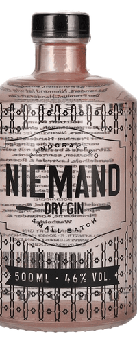 Niemand Dry Gin Small Batch 46% Vol. 0,5l