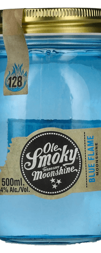 Ole Smoky Tennessee Moonshine BLUE FLAME Premium Spirit Drink 64% Vol. 0,5l
