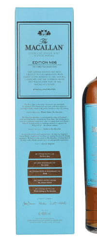 The Macallan EDITION NÂ° 6 Highland Single Malt 48,6% Vol. 0,7l in Giftbox