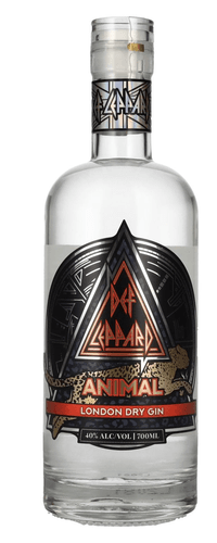 Def Leppard ANIMAL London Dry Gin 40% Vol. 0,7l