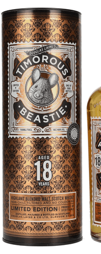 Douglas Laing TIMOROUS BEASTIE 18 Years Old Limited Edition 46,8% Vol. 0,7l in Giftbox